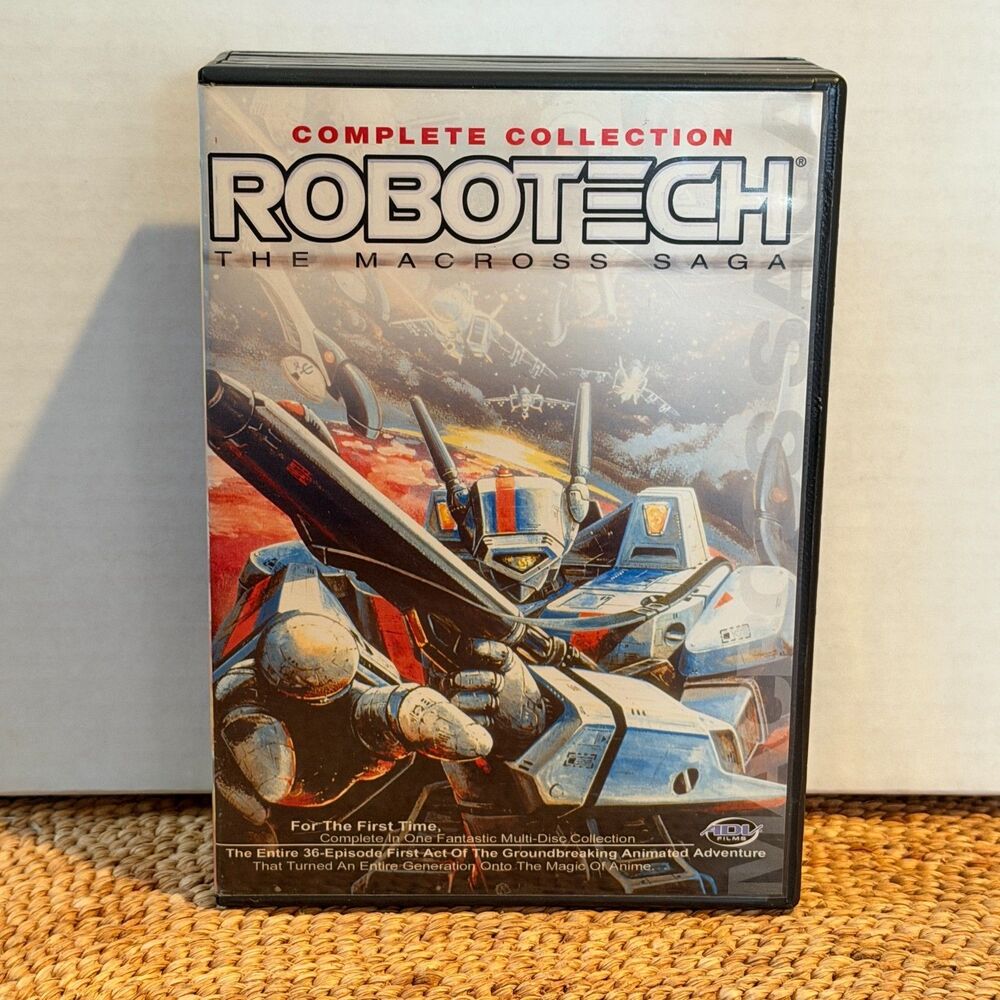 Robotech The Macross Saga Complete Collection DVD 2002 6-Disc Set